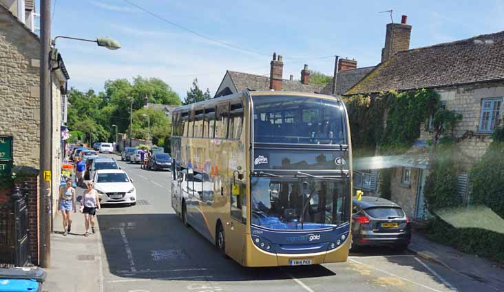 Stagecoach Oxford Scania N230UD ADL Enviro400 15964 Gold